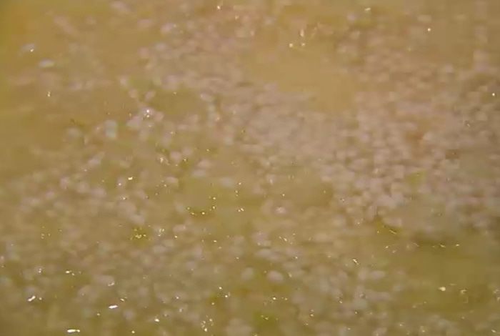 Ризотто с раковыми шейками