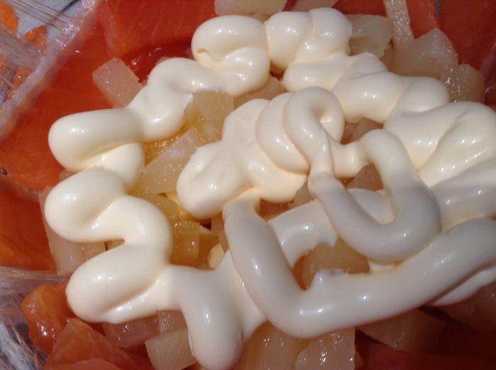 Салат &amp;quot;Красная кнопка&amp;quot;