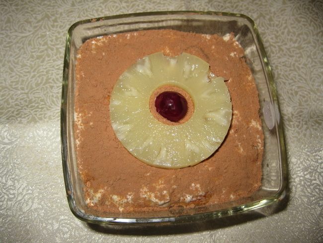 Тирамису &amp;quot;Ананасы в шампанском&amp;quot;