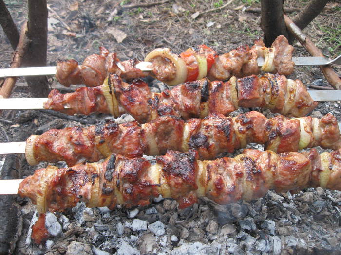 Шашлык на природе