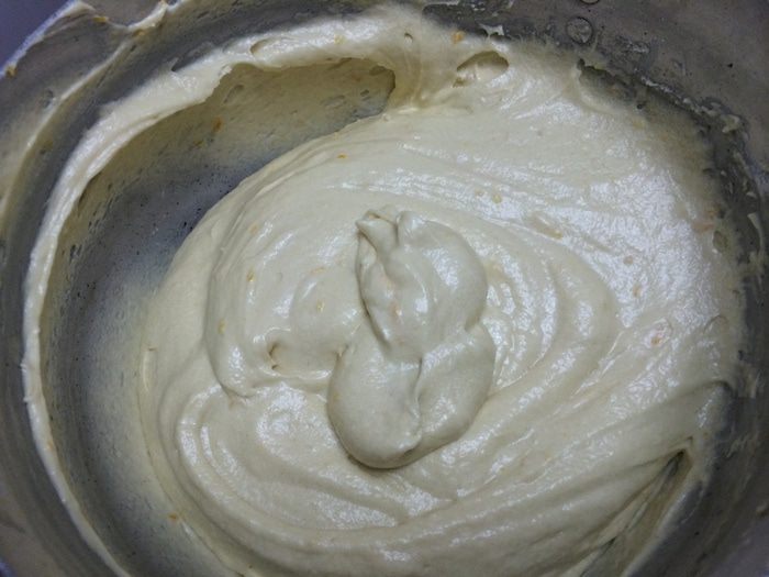 Апельсиново-имбирные капкейки с тыквенным сабайоном