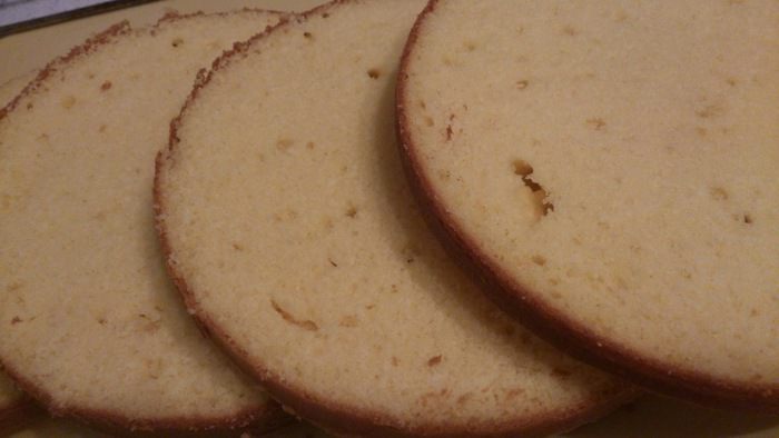 Золотистый торт