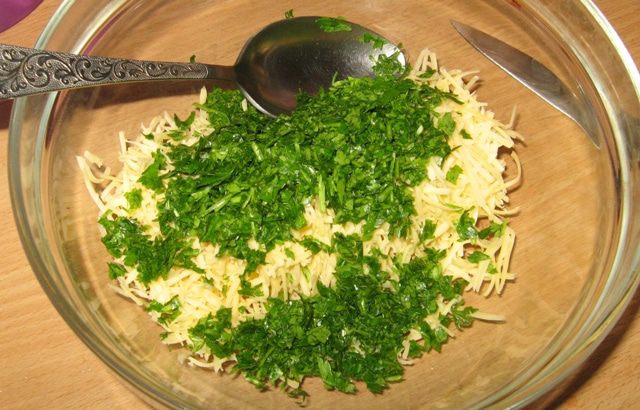 Мидии гратинате во фритюре