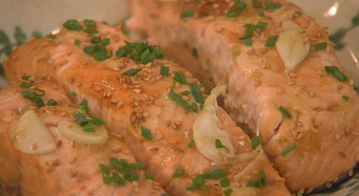 Семга по-азиатски 