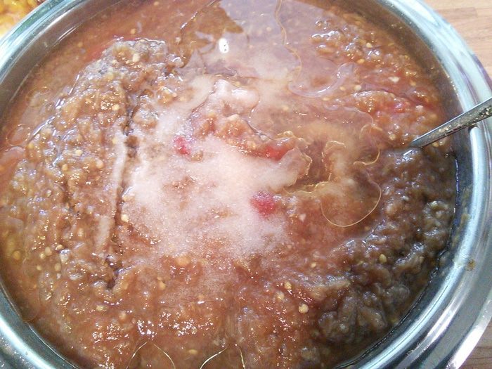 Мусс из баклажанов