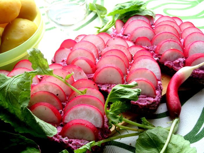 Закуска &amp;quot;Редиска на творожке&amp;quot;