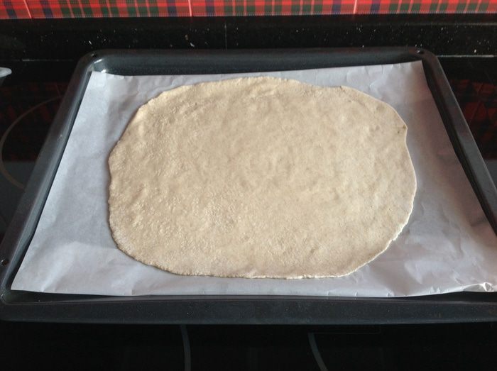 Кальцоне с рикоттой и шоколадной пастой