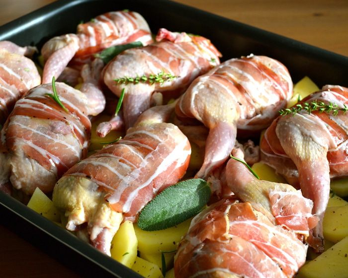 Фаршированные перепелки