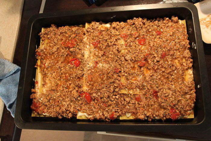 Лазанья по-милански