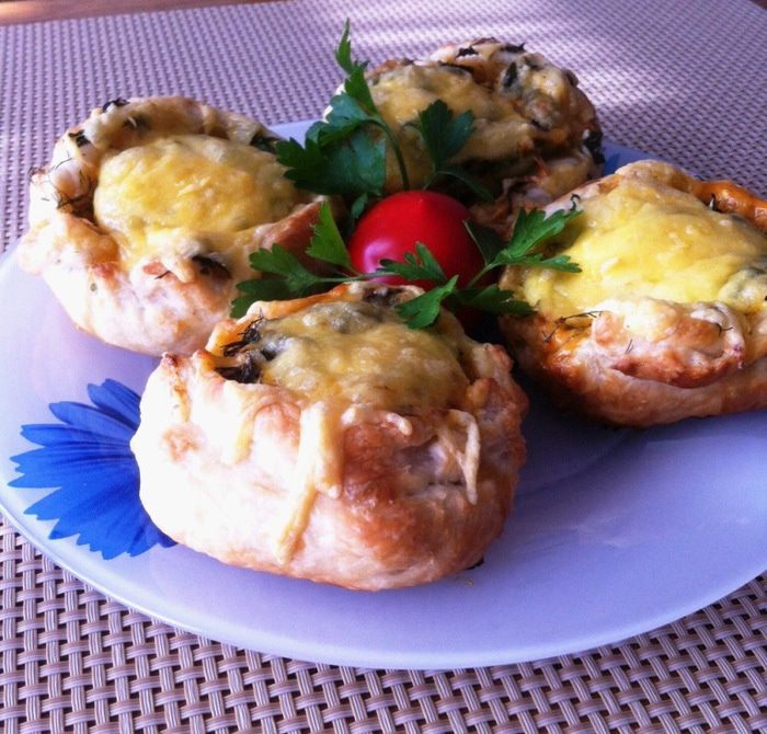 Экспресс-завтрак, или ватрушки с овощами