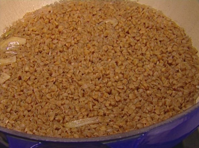 Гречка с тофу