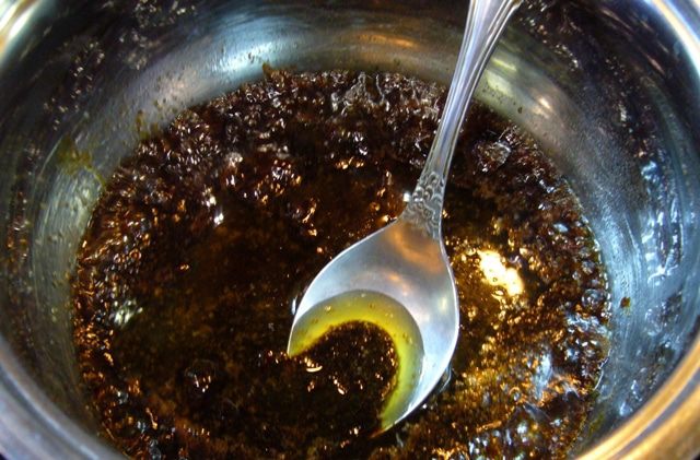 Помадка из арахисовой пасты