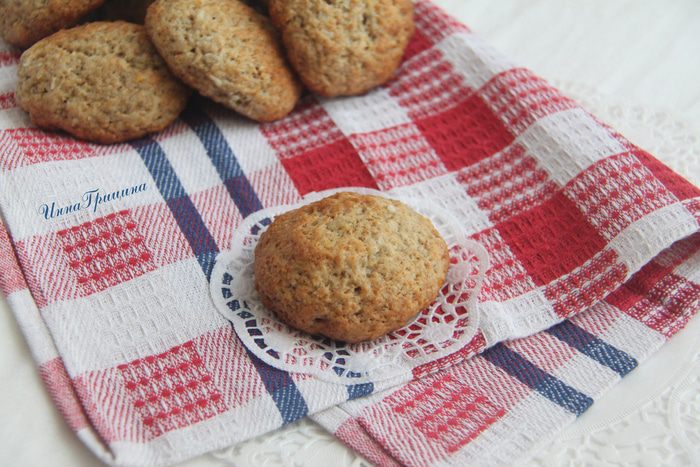 Печенье &amp;quot;Бананы-кокосы&amp;quot; (постное)