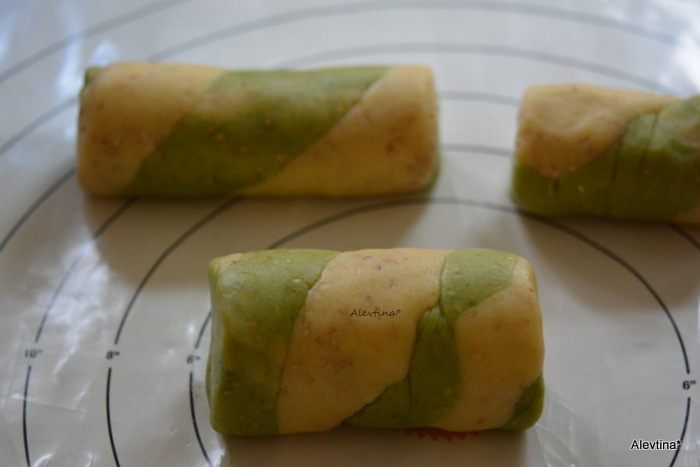 Печенье с чаем матча