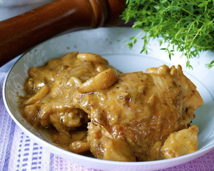 Курочка &amp;quot;40 зубчиков чеснока&amp;quot; 