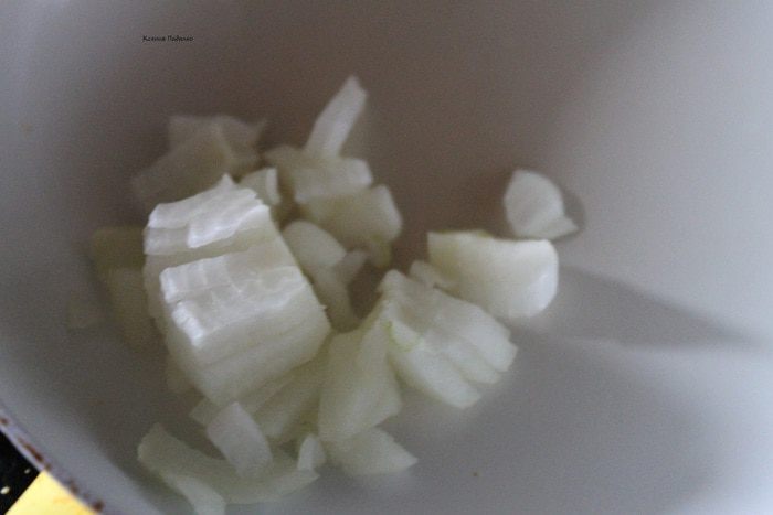 Лапша с морепродуктами и грибами