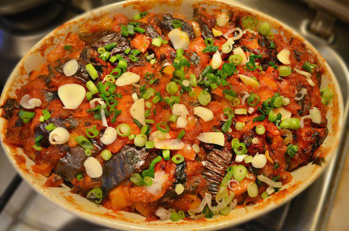 Баклажаны с мясным фаршем по-турецки