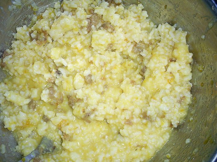 Нежная рисовая запеканка