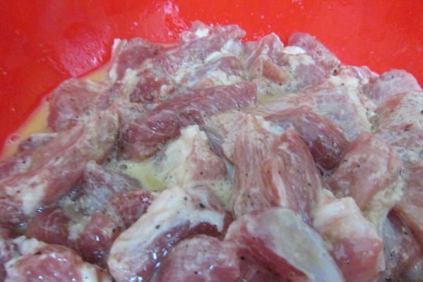 Свинина в имбирной заправке