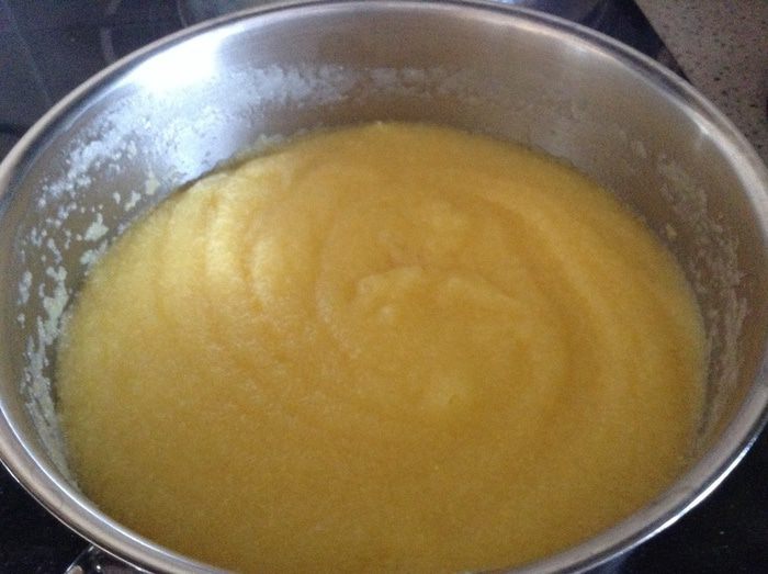 Паста с полентой