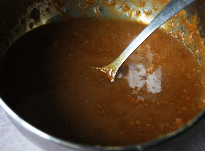 Карамельный кекс