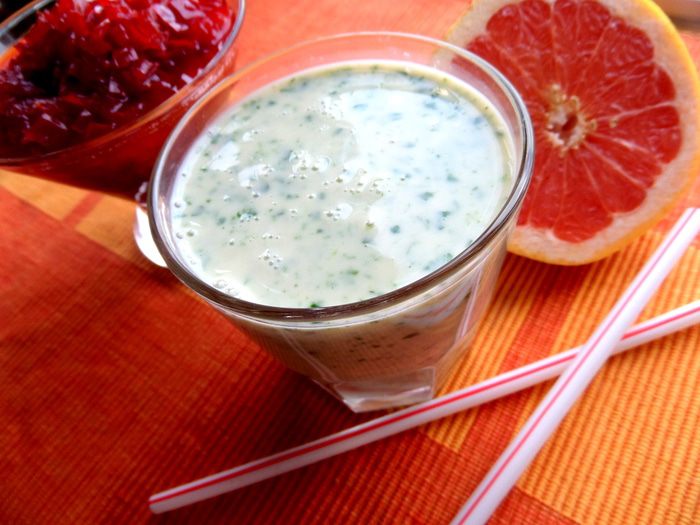 Напиток &amp;quot;Шпинатно-витаминное безобразие&amp;quot;