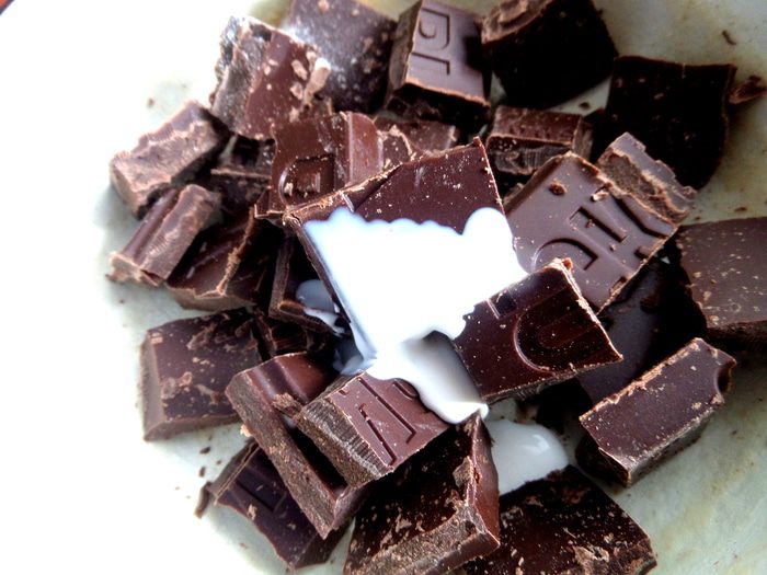 Чизкейк с шоколадом и домашним маскарпоне