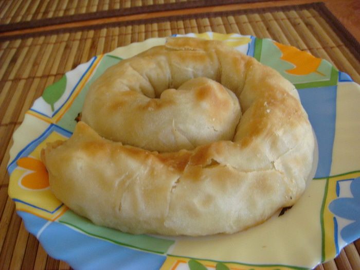 Курник из тесто фило 