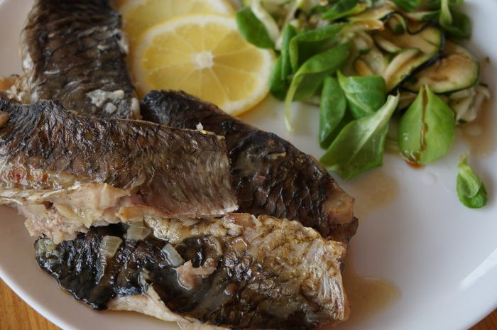 Филе карася в духовке