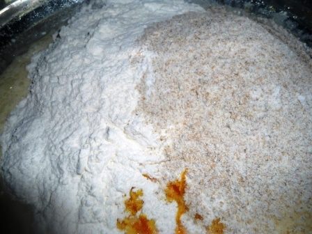 Творожные кексы с карамелизованным пеканом