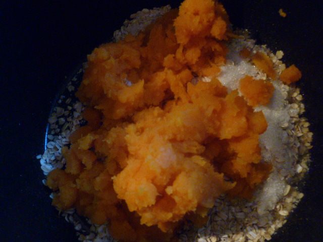 Тыквенная каша с овсянкой 