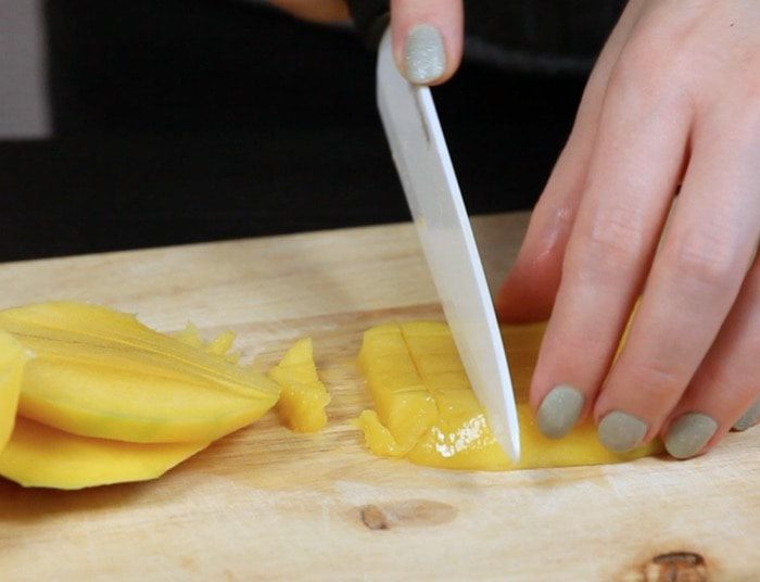 Севиче из морепродуктов с манго