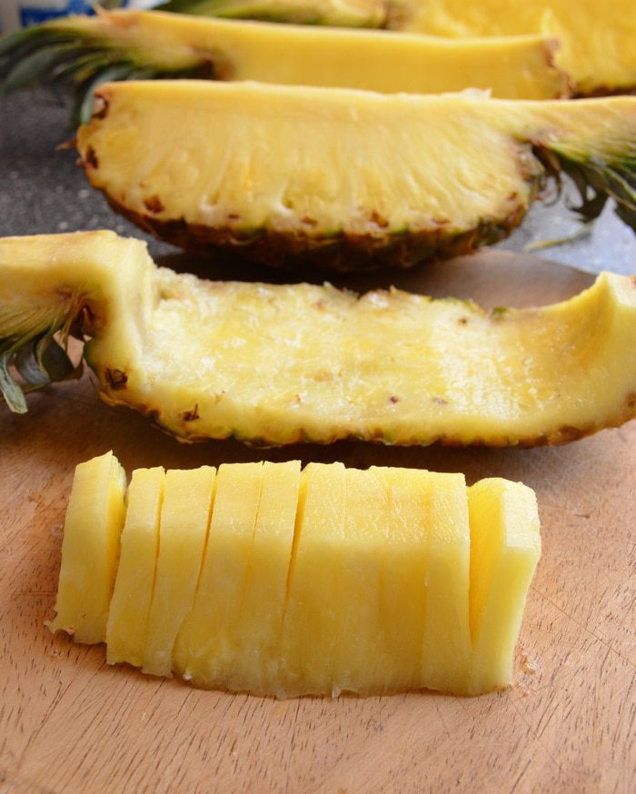 Ананасовая &amp;quot;закусочная лодочка&amp;quot;