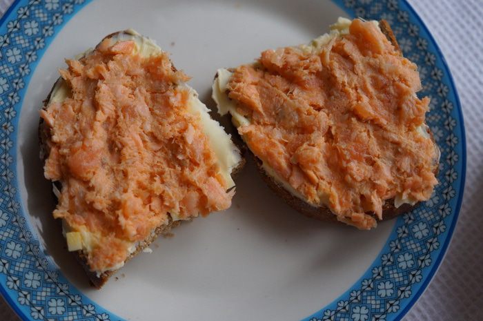 Рийет из лосося (Rillettes de Saumon)