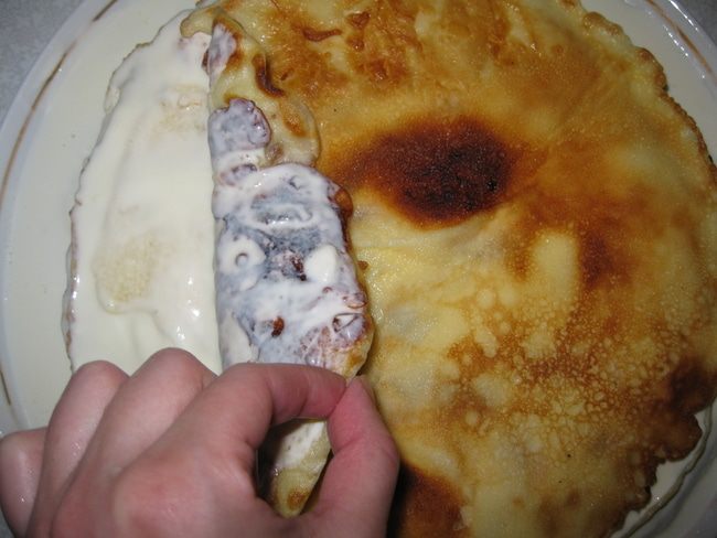 Медовый креп-торт