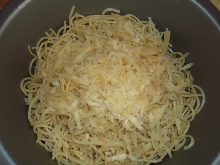 Маффины из спагетти