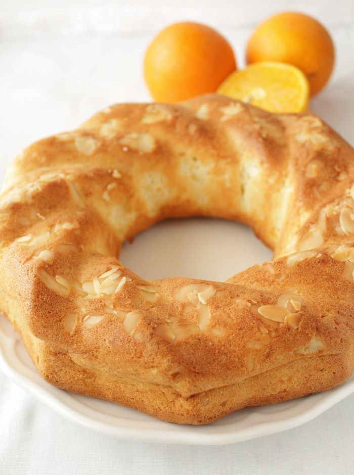 Апельсиновый кекс на белках