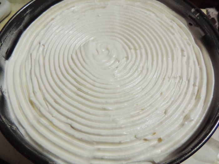 Грушевый торт без выпечки