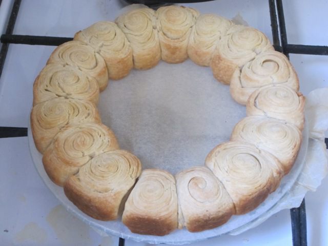 Венок с овощами