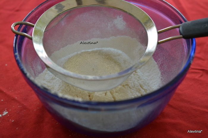 Печенье с чаем матча