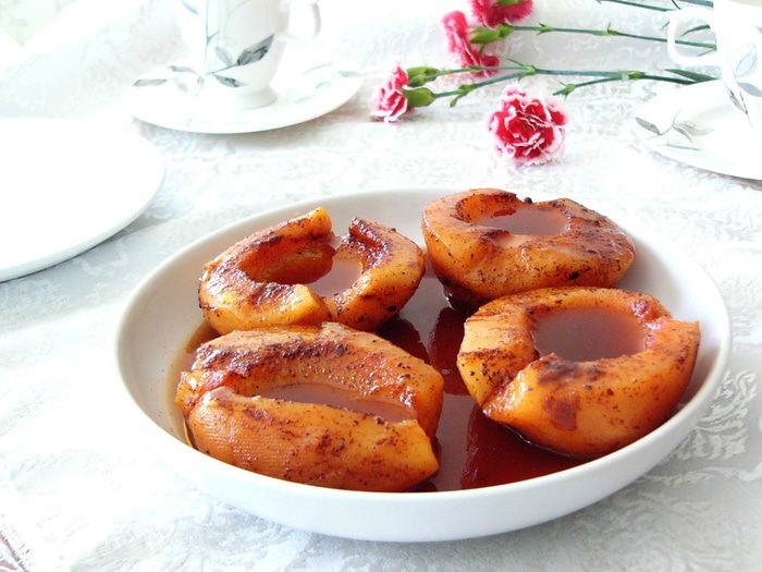 Десерт из айвы (Ayva tatlısı)