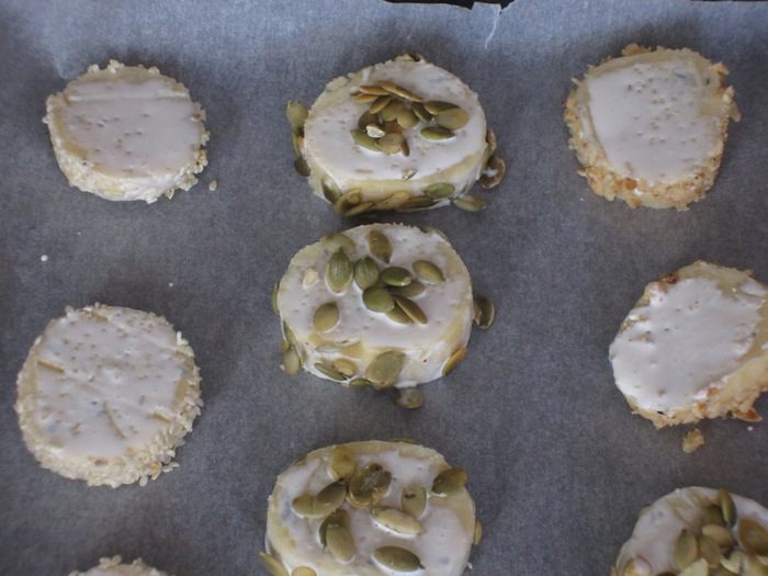 Сырное печенье с горгонзолой