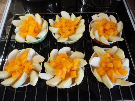 Тыквенно-яблочный десерт