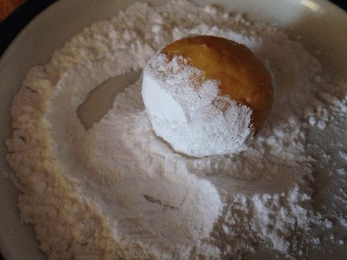 Морковно-ореховое печенье с трещинками