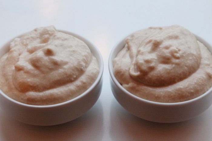 Кофейно-творожный мусс