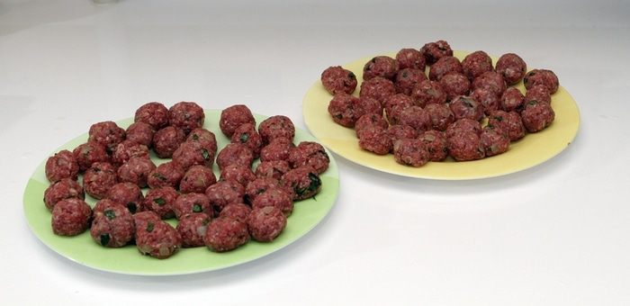 Паста Феттуччине с нежными итальянскими тефтельками