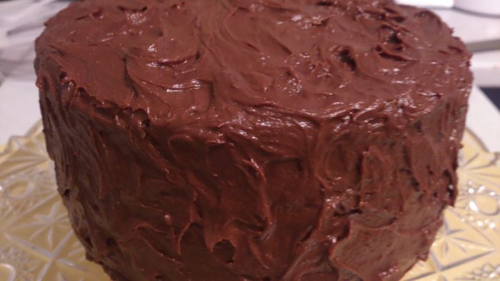 Золотистый торт