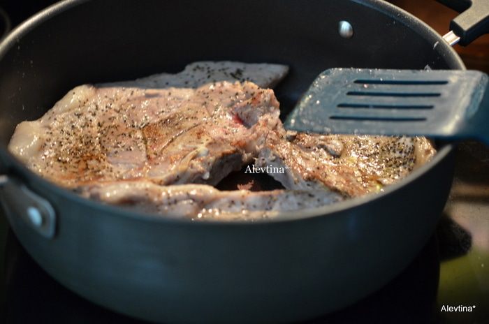 Свиные отбивные с кленовым сиропом