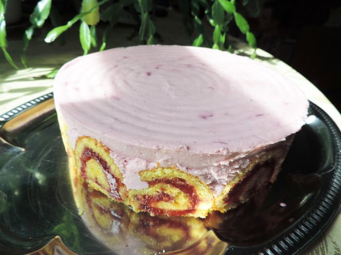 Торт-суфле &amp;quot;Малиновый звон&amp;quot;