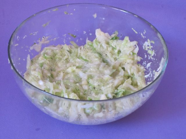 Оладьи капустные